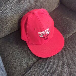 Chicago Bulls Flat Brim Hat size 7